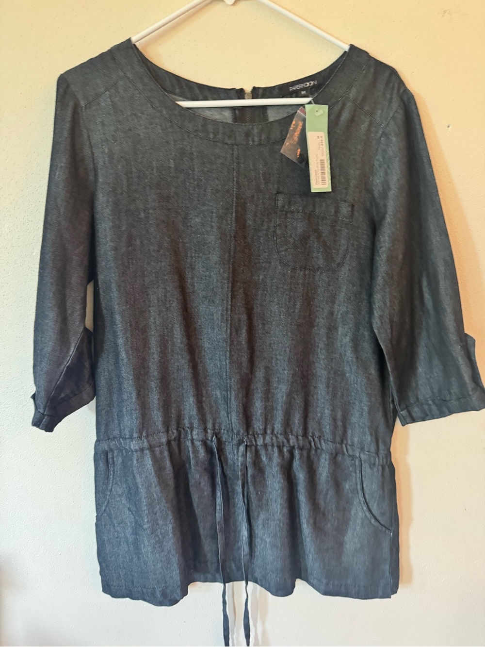 Papermoon Martell Chambray Tunic size M. Pockets!